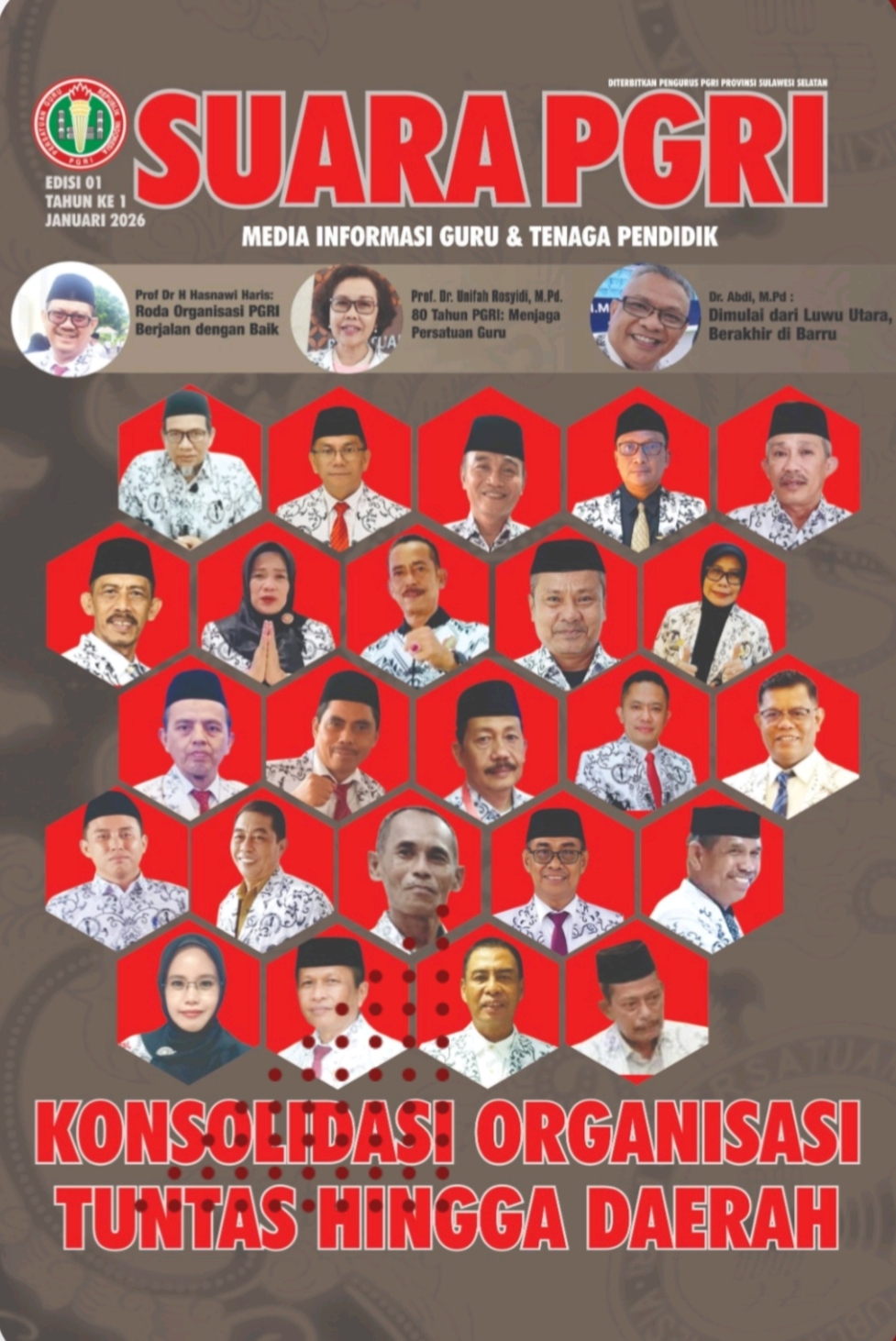 PGRI Sulsel Siap Distribusikan Majalah Suara PGRI
