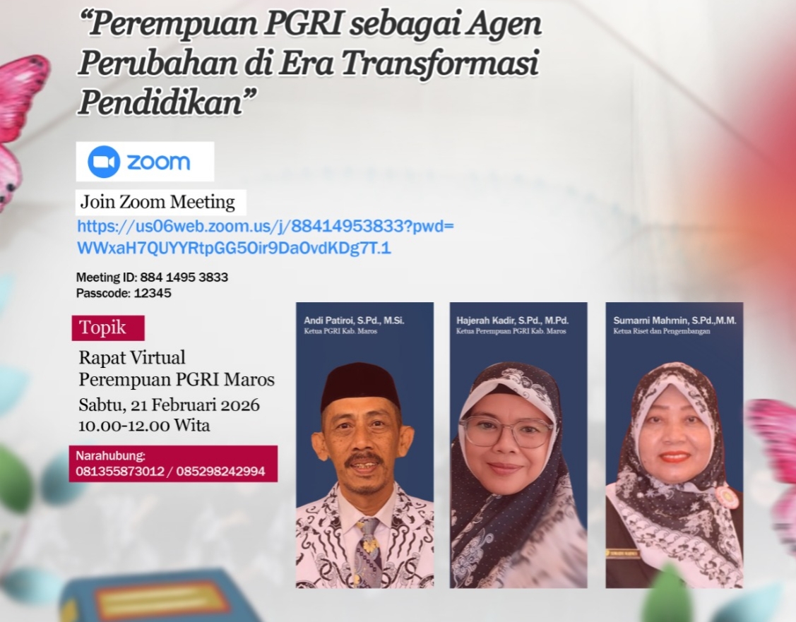 Perempuan PGRI Maros Gelar Sosialisasi: Perkuat Peran Sebagai Agen Perubahan di Era Transformasi Pendidikan