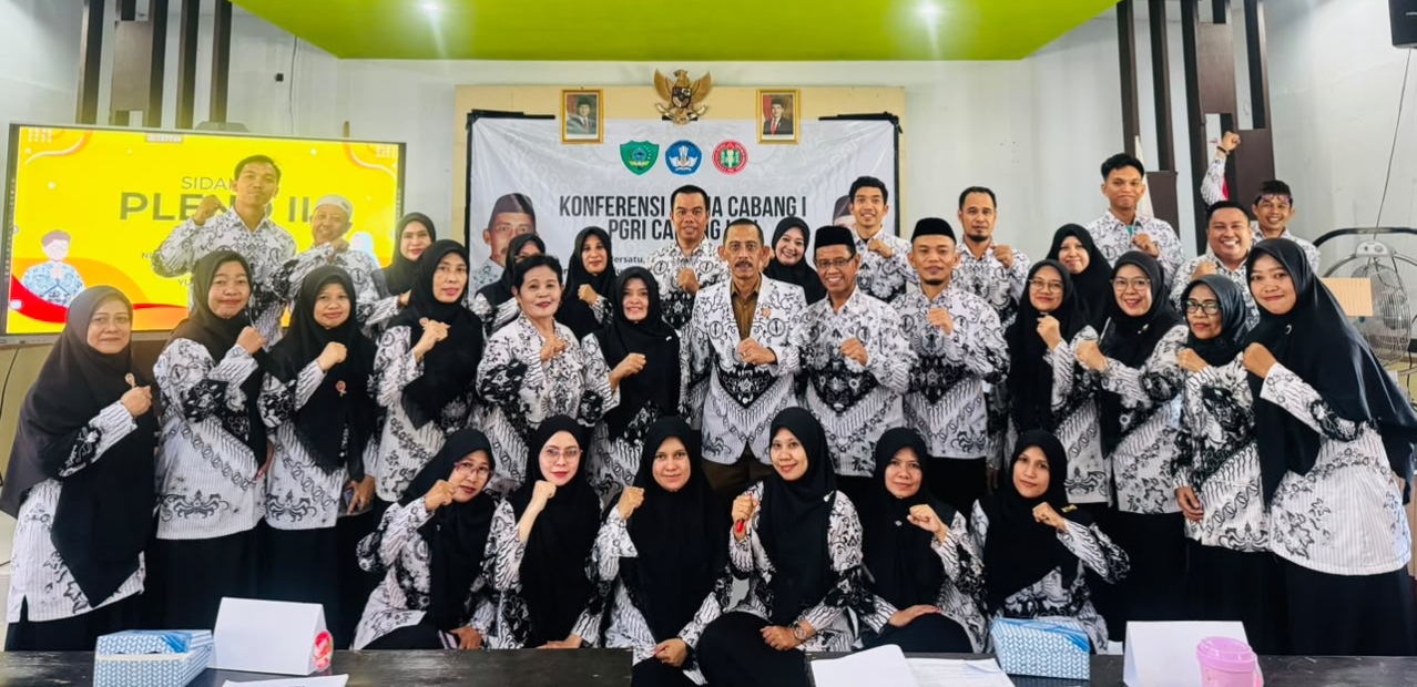 Gelar Konkercab I , PGRI Cabang Lau Perkuat Kolaborasi dan Kaderisasi Bersama Pemerintah serta Pengurus Kabupaten