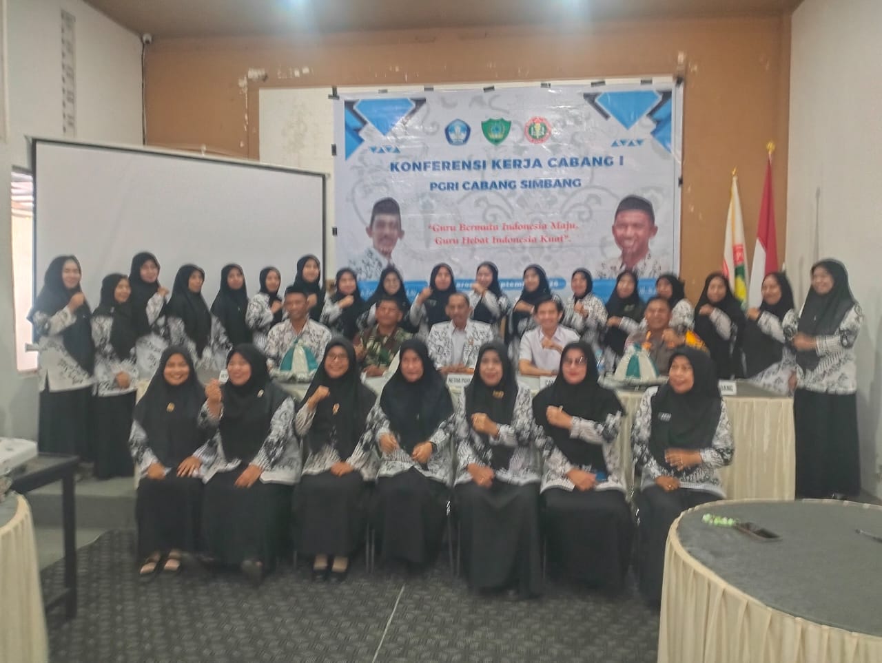 Konkercab I PGRI Simbang: Menguatkan Peran Guru Hebat di Tengah Perubahan Era Digital